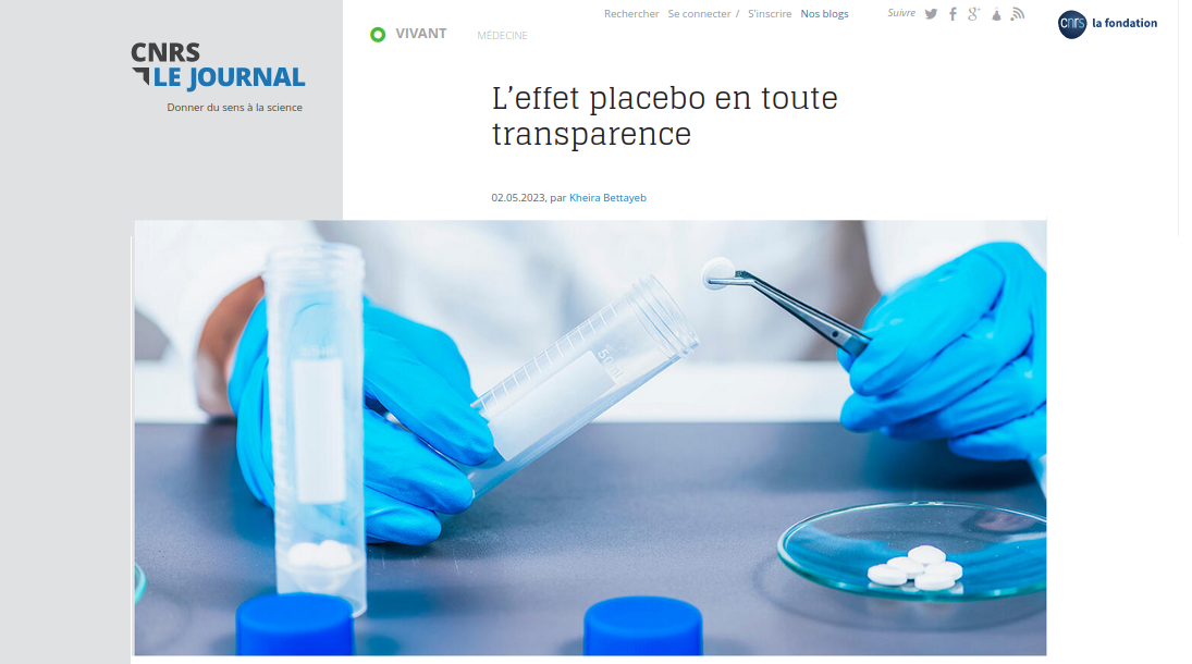 Placébo - CNRS Innovation