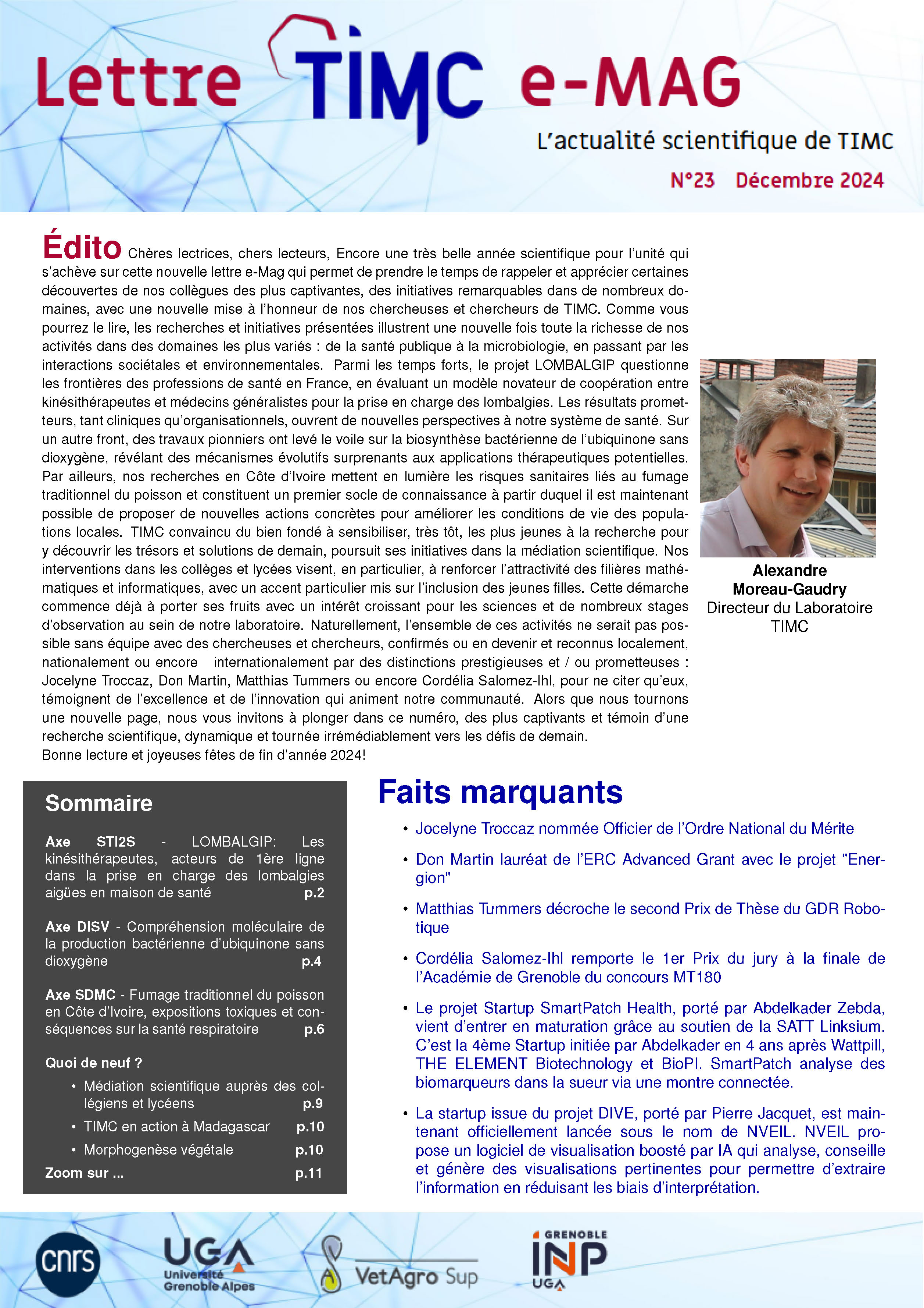 Lettre TIMC e-MAG n° 23