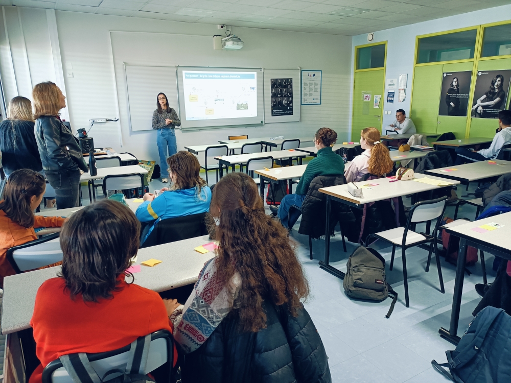 TIMC au lycée du Granier