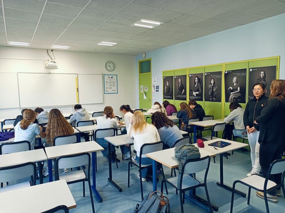 TIMC au lycée du Granier