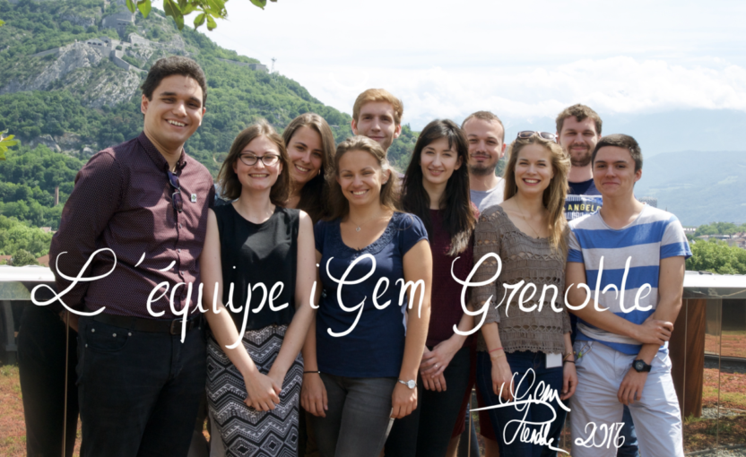 IGEM 2017 - Les participants grenoblois au concours 