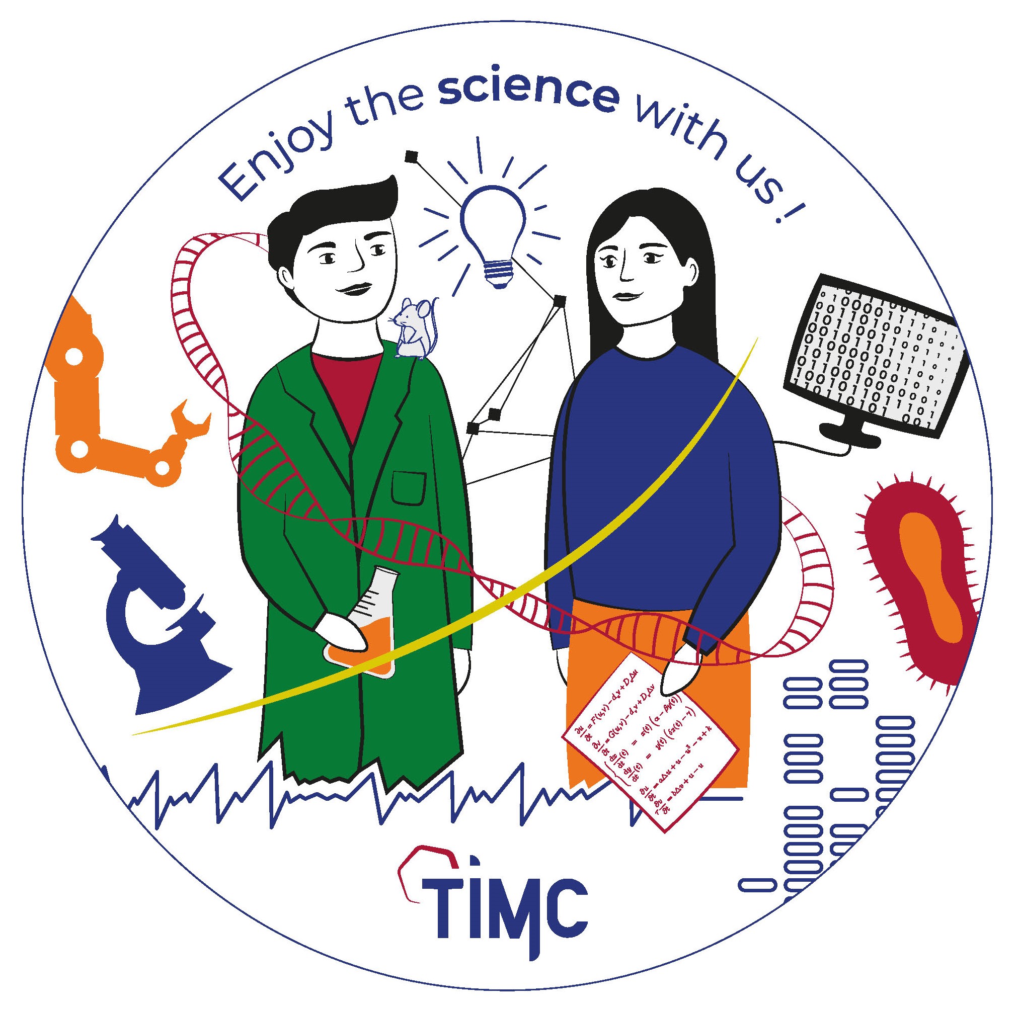 Sticker Laboratoire TIMC